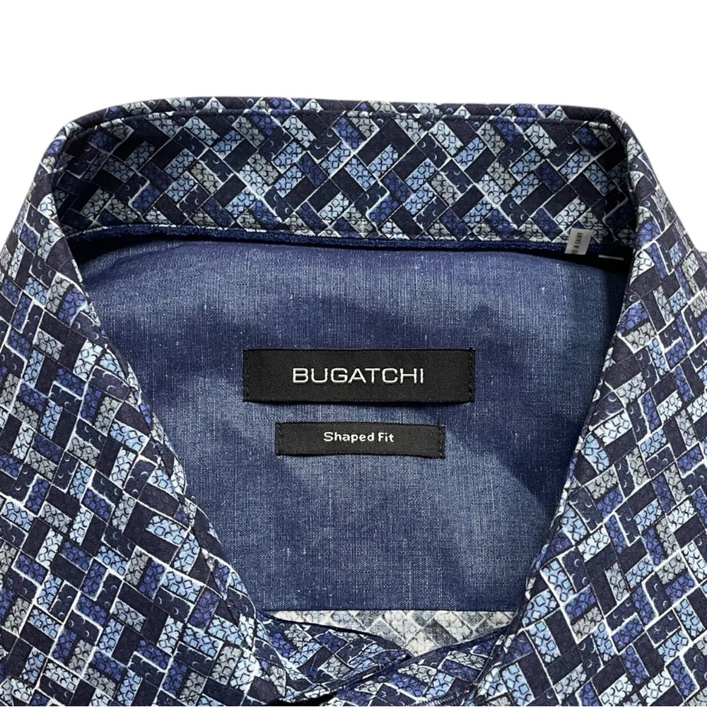 Bugatchi Button Shirt Men’s L - Picture 2 of 8